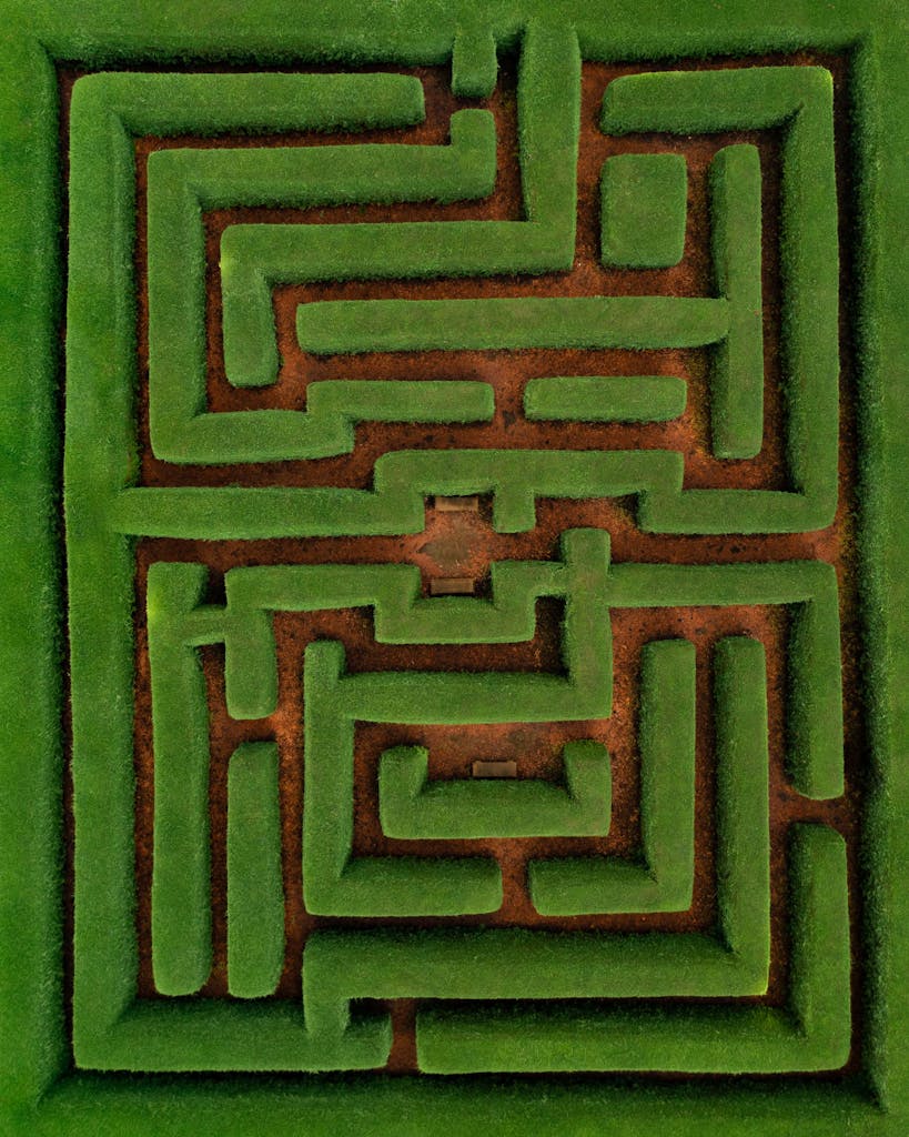 Green Hedge Maze